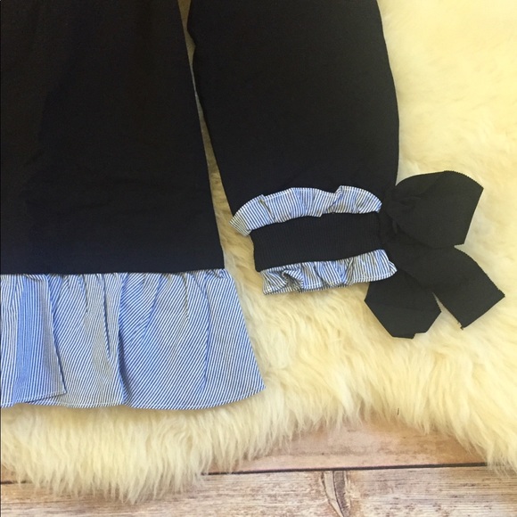 Off-The-Shoulder Black Or Burgundy Peplum Sweater - Picture 5 of 8